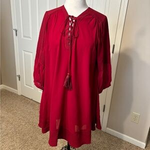 ee:some brand boutique swing dress- size m.   Fully lined.   Worn once